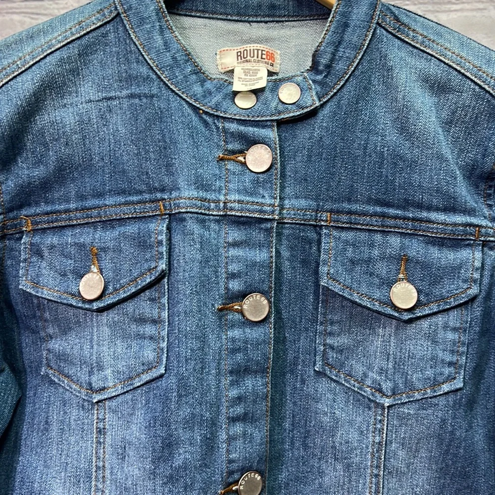 Route 66 NWT Denim Jacket - size Large - Picture 8 of 12